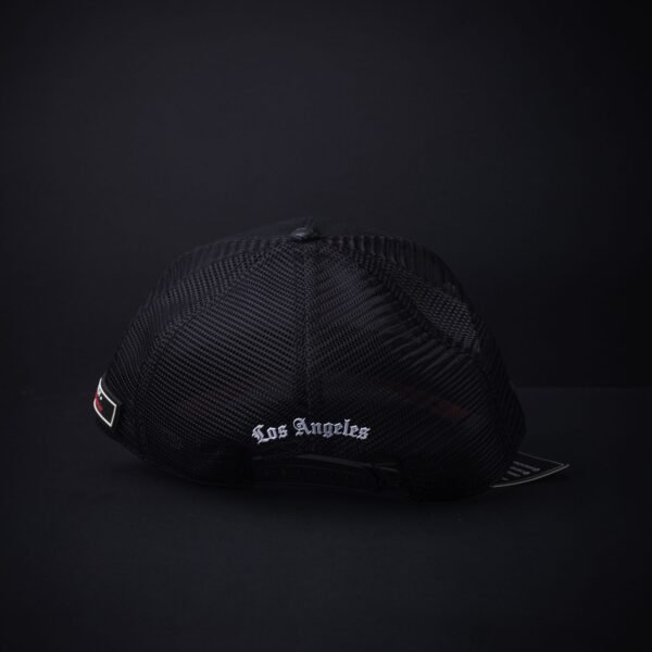 Gorra Cash Only Los Angeles Negra En  Piel