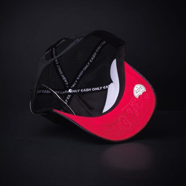 Gorra Cash Only Los Angeles Negra En  Piel