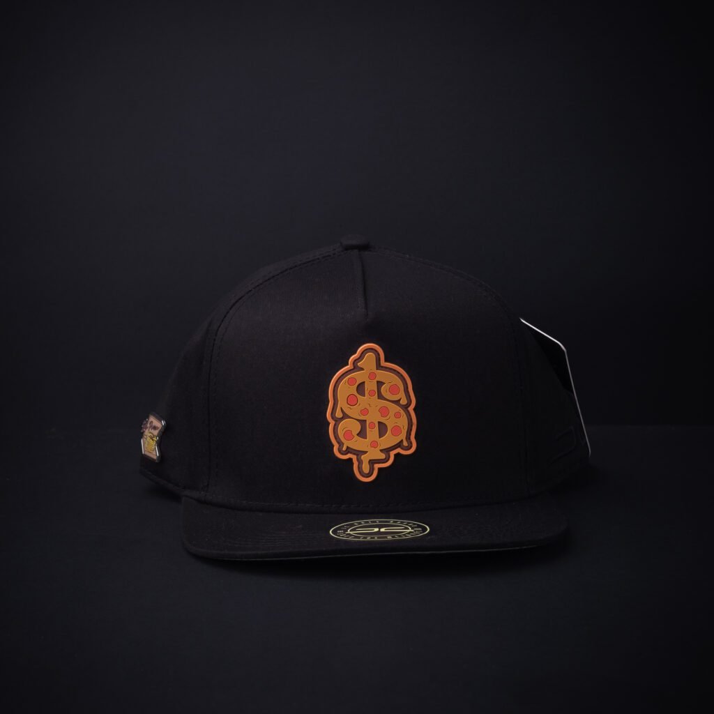 Gorra Jc Hats  Pizza Black Certificado De Autenticidad