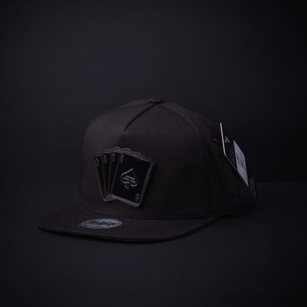 Gorra Jc Hats Pocker Black on Black Certificado De Autenticidad