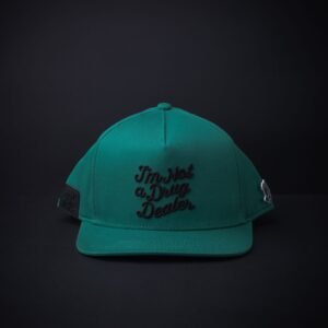 memoria 2-649 Gorra Cash Only Drug Dealer Verde