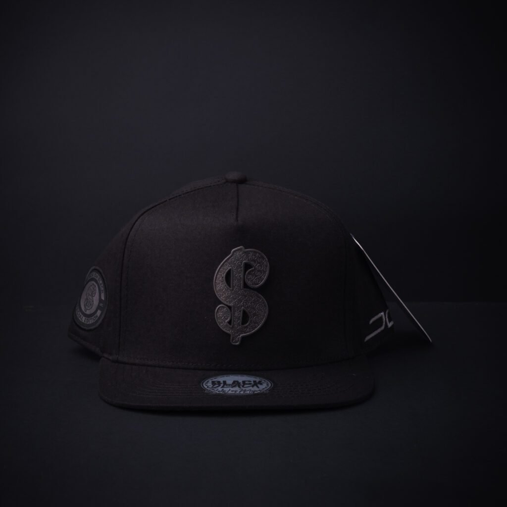 Gorra Jc Hats Cash Black On Black Certificado De Autenticidad