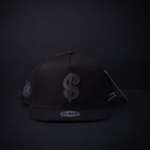 memoria 2-672 Gorra Jc Hats Cash Black On Black Certificado De Autenticidad