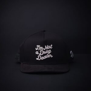 memoria 2-688 Gorra Cash Only Im Not A Drug Dealer Negra
