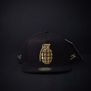 memoria 2-707 Gorra Jc Hats Granada Dorado/Negro Certificado De Autenticidad