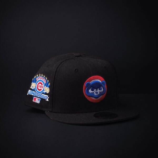 Gorra New Era 9Fifty Chicago Cubs Snapback Color Negra