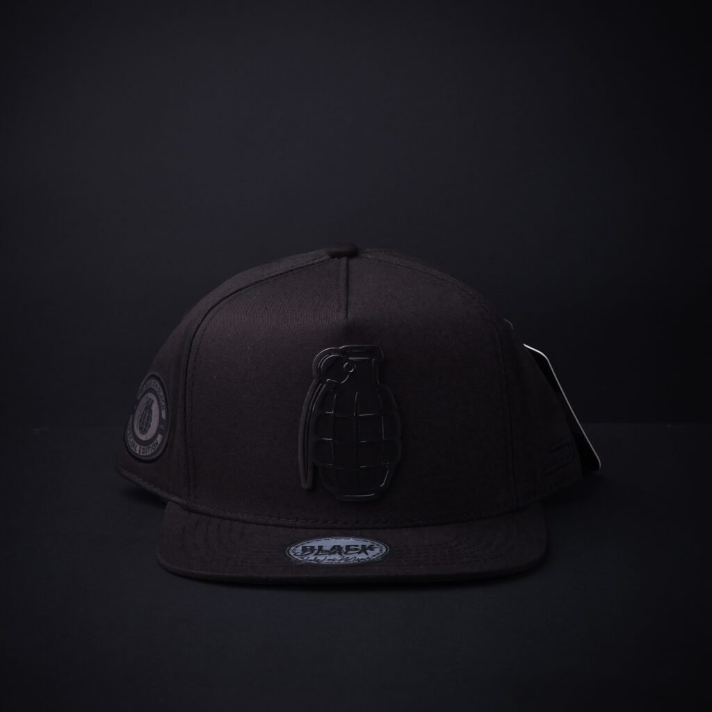 Gorra Jc Hats Granada Black on Black Certificado de Autenticidad