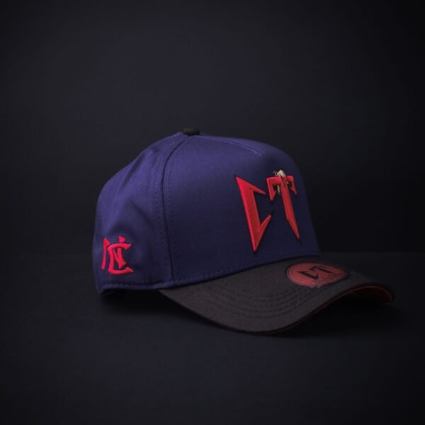 Gorra Jc Hats x Natanael Cano CT Azul Marino Certificado De Autenticidad