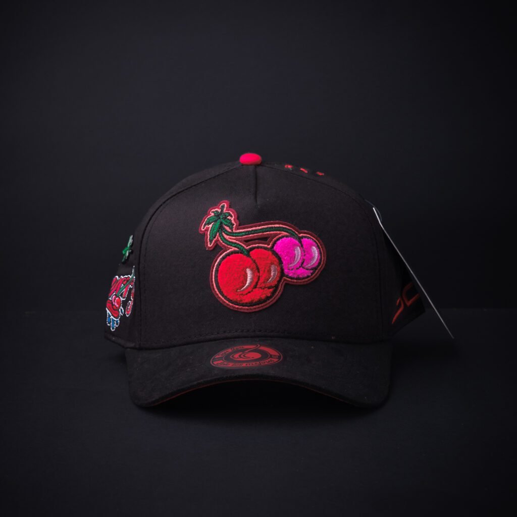 Gorra Jc Hats Cherry Black Gabito Certificado de Autenticidad