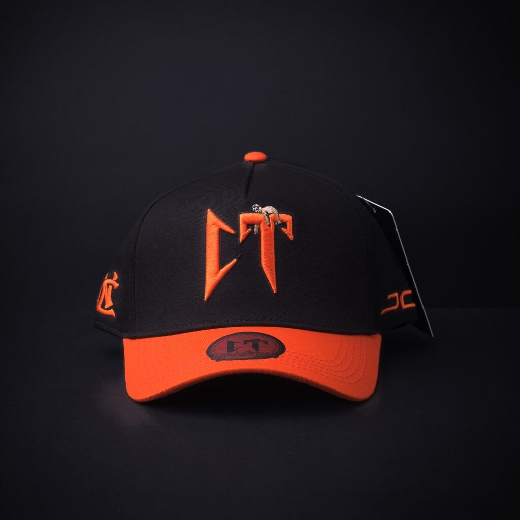 Gorra Jc Hats x Natanael Cano CT  Negro Nja Certificado De Autenticidad