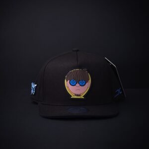 memoria 2-761 Gorra JC Hats x Junior H Sad Boys Negra Certificado De Autenticidad