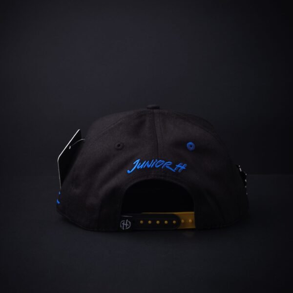 Gorra JC Hats x Junior H Sad Boys Negra Certificado De Autenticidad