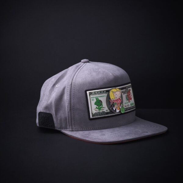 Gorra Cash Only Richi Dolar Color Gris