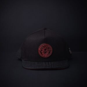 memoria 2-854 Gorra Cash Only Medusa Negra Gold