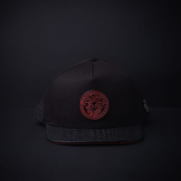 Gorra Cash Only Medusa Negra Gold