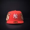 Gorra New Era 59 Fifty Jon Sten NY Yankees Anaranjada