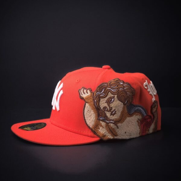 Gorra New Era 59 Fifty Jon Sten NY Yankees Anaranjada