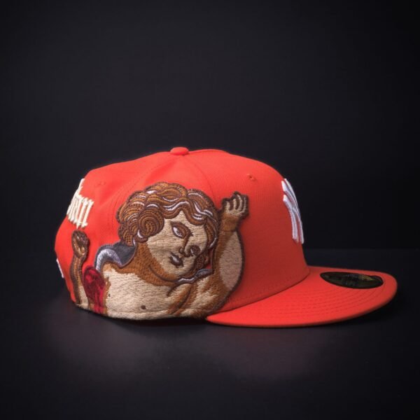 Gorra New Era 59 Fifty Jon Sten NY Yankees Anaranjada