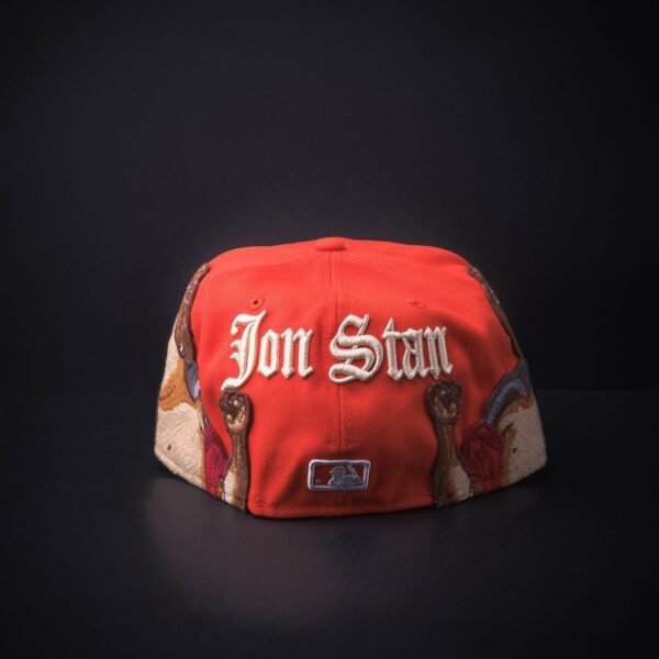 Gorra New Era 59 Fifty Jon Sten NY Yankees Anaranjada