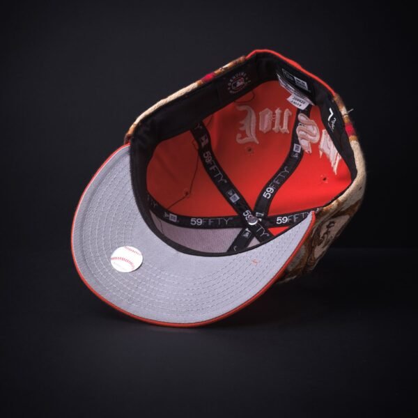 Gorra New Era 59 Fifty Jon Sten NY Yankees Anaranjada