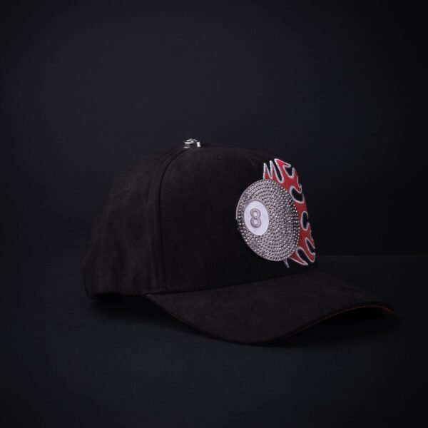 Gorra Barbas Hats Bola 8 Negra