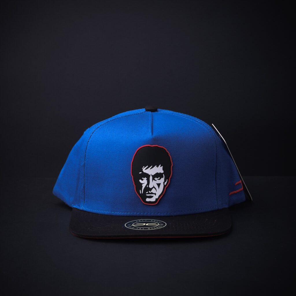 Gorra Jc Hats Scarface Tony Face Blue Certificado de Autenticidad