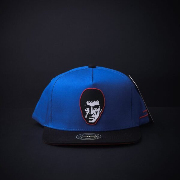 Gorra Jc Hats Scarface Tony Face Blue Certificado de Autenticidad