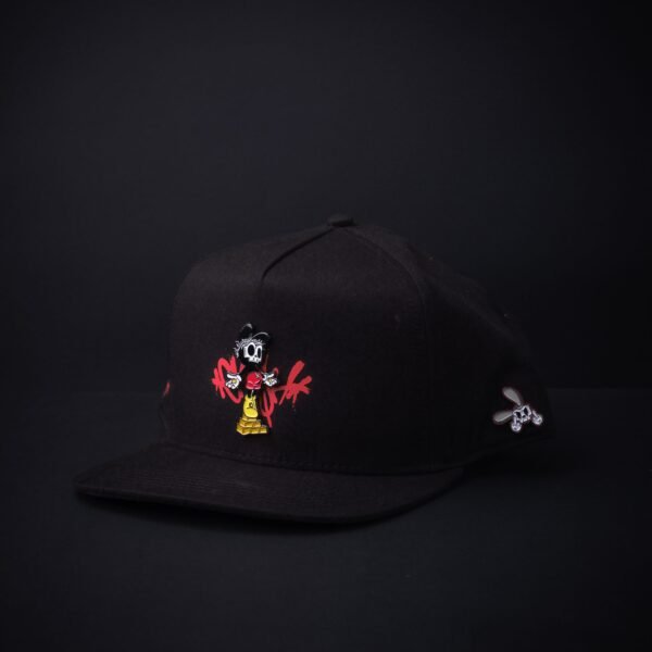 Gorra Cash Only Negra Mouse Money