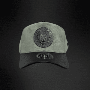 1 Gorra Mr kash Dont Look At Me Gris Gamuza