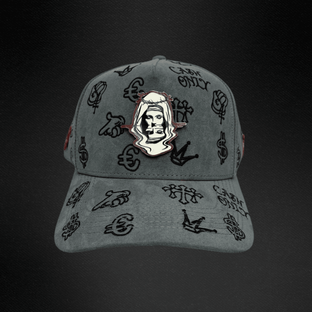 Gorra Cash Only Pray In Gray