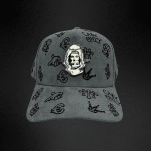 100 Gorra Cash Only Pray In Gray