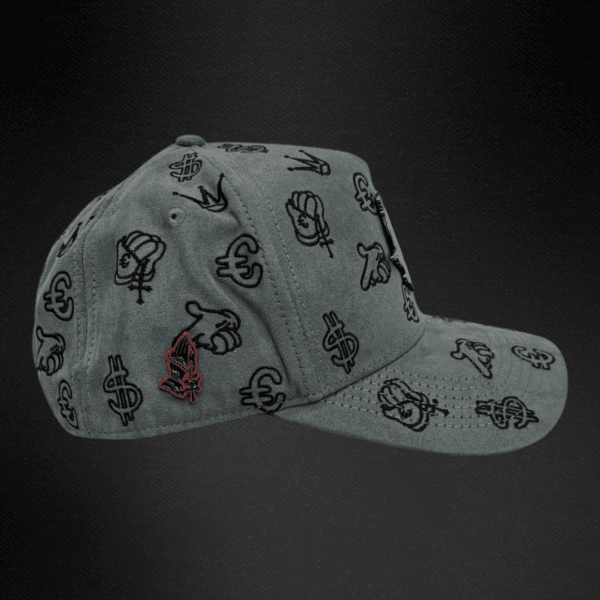 Gorra Cash Only Pray In Gray