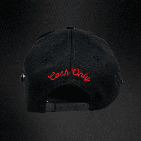Gorra Cash Only Champagne & Cannabis Negro