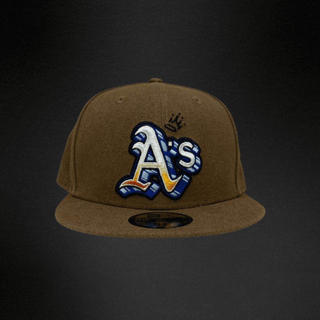 Gorra New Era 59Fifty Oakland Athletics  Logo Scribble