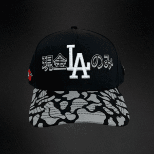 11 Gorra Cash Only La Camu Negro