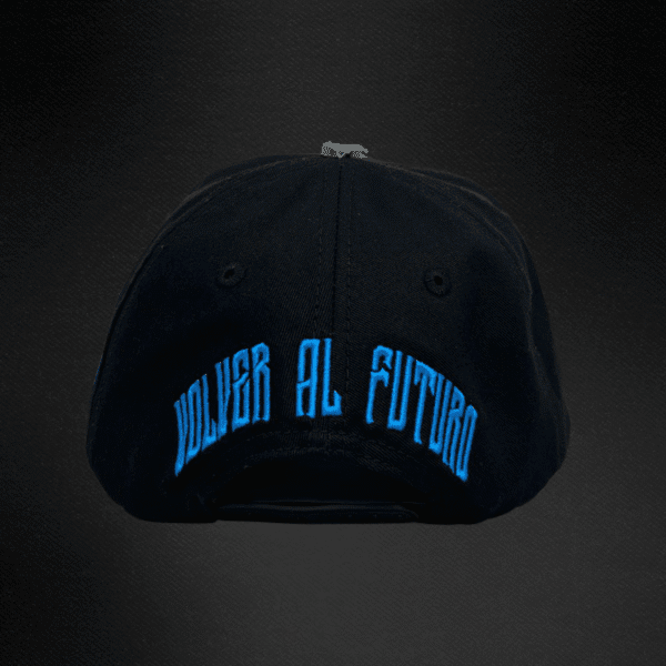 Gorra Baez  X Oscar Maydon Volver Al Futuro Negra