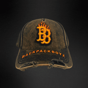 136 Gorra Fino X Backpack Boyz Flamas