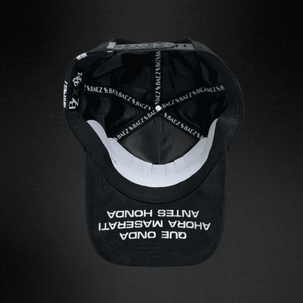 Gorra Baez - Rico O Muerto Negra