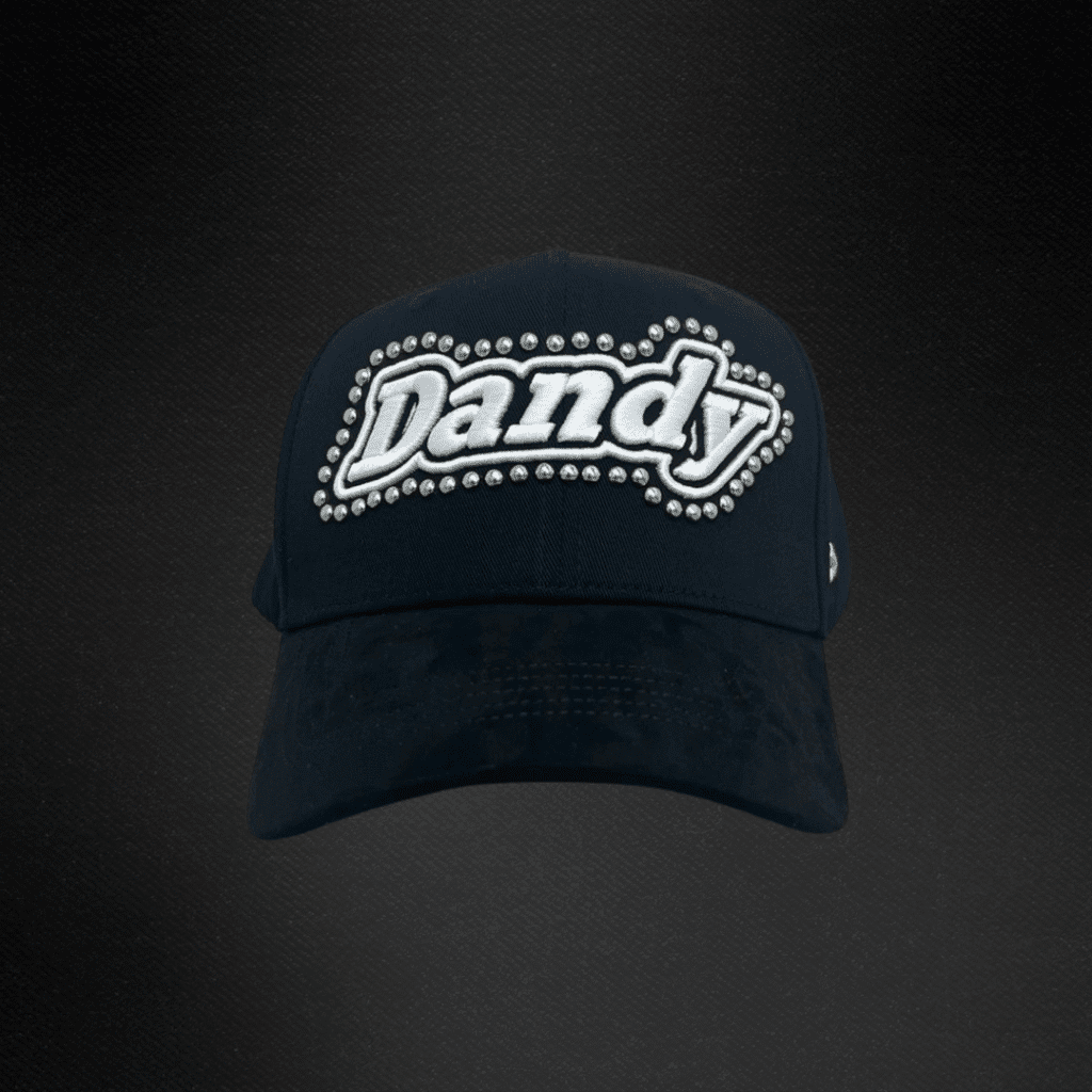 Gorra Dandy Hats Star & Studs Negra