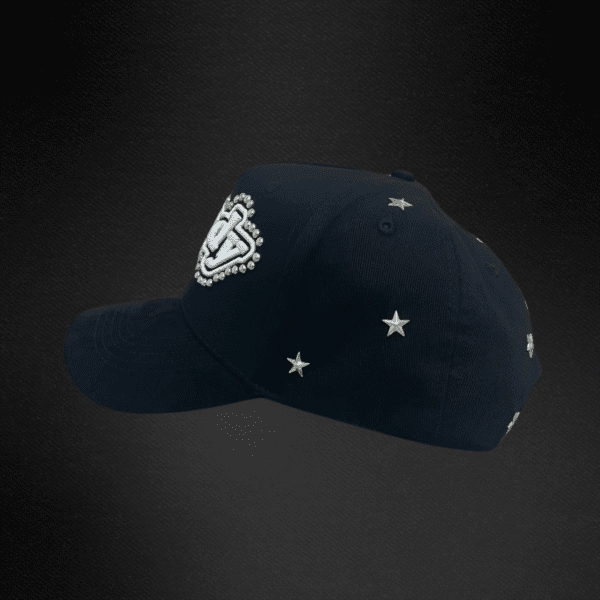 Gorra Dandy Hats Star & Studs Negra