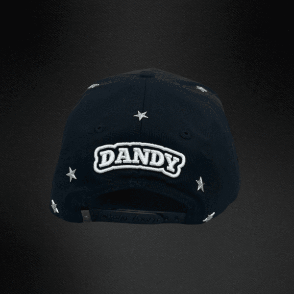 Gorra Dandy Hats Star & Studs Negra