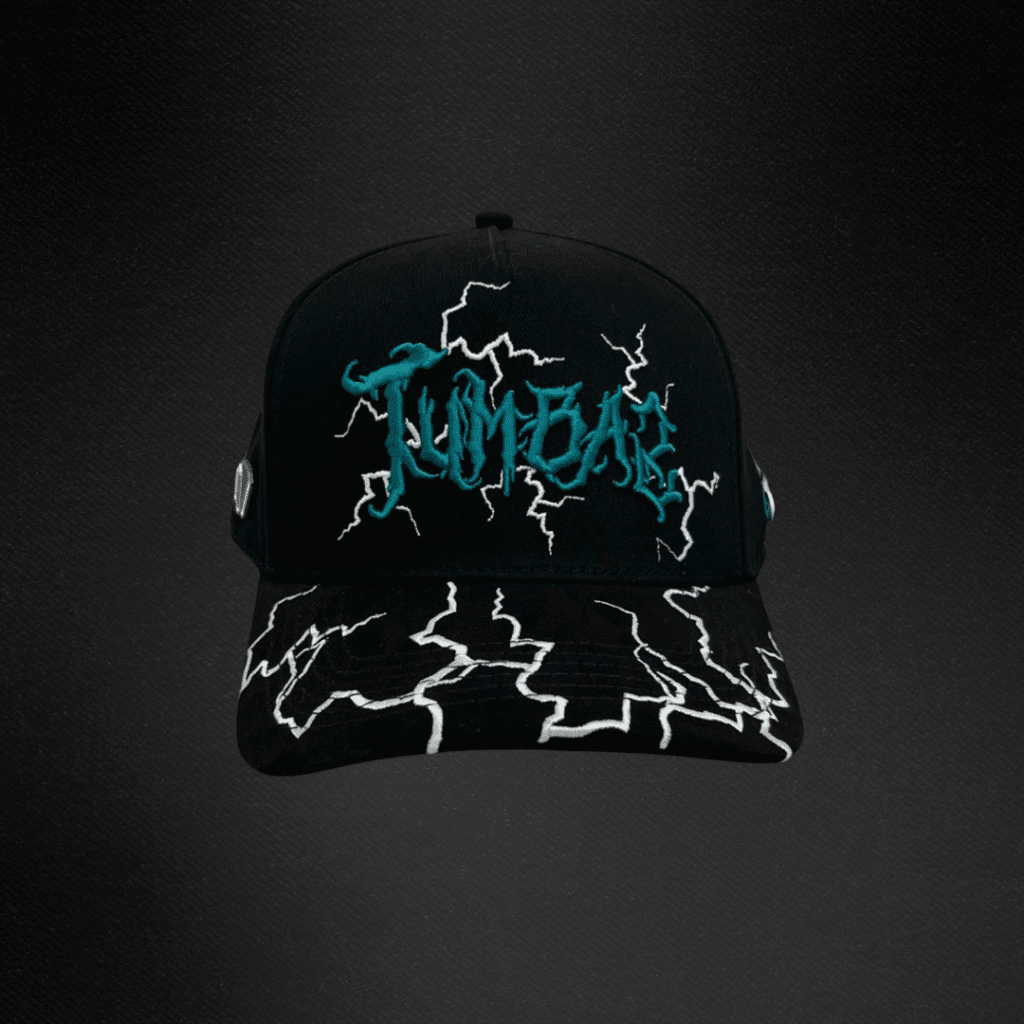 Gorra Cash Only Tumba2 Negra/Blanco