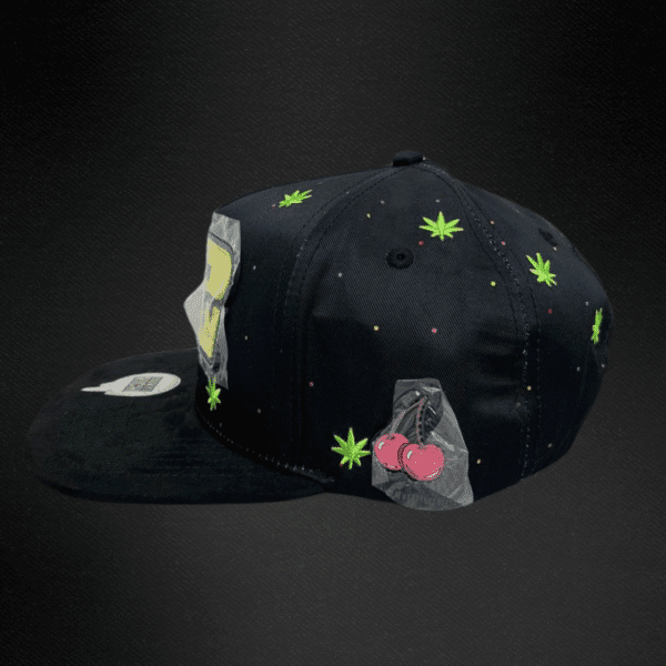 Gorra Mr Kash Weed Man Negra