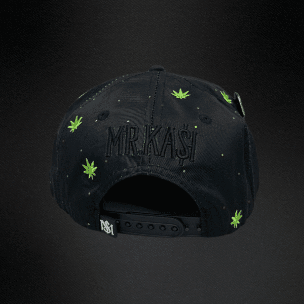 Gorra Mr Kash Weed Man Negra