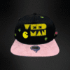 Gorra Mr Kash Weed Man Negro/Rosa