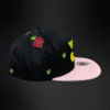 Gorra Mr Kash Weed Man Negro/Rosa