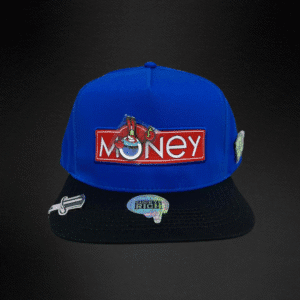 179 Gorra Mr Kash Money Krab Kash Azul