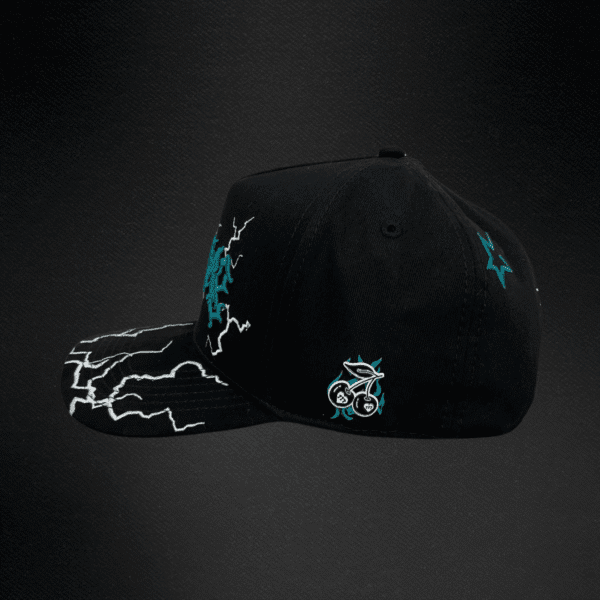 Gorra Cash Only Tumba2 Negra/Blanco