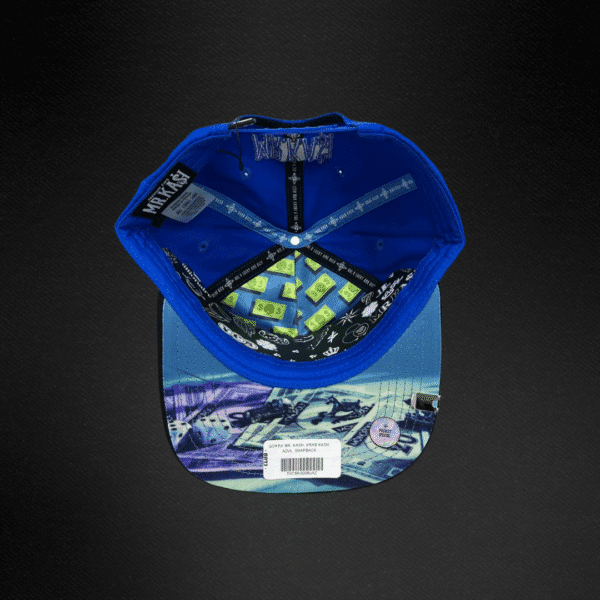 Gorra Mr Kash Money Krab Kash Azul