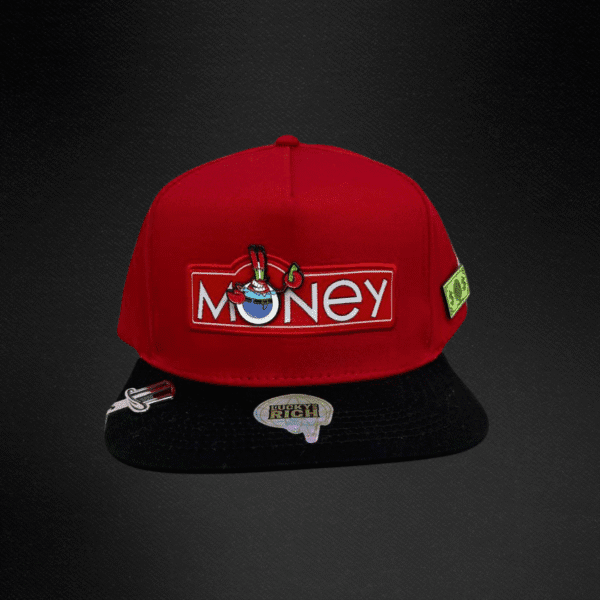 Gorra Mr Kash Money Krab Kash Roja/Negro